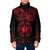Viking Pride of Yorkshire Padded Jacket Red Odin’s Ravens Nordic - Wonder Print Shop