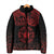 Viking Pride of Yorkshire Padded Jacket Red Odin’s Ravens Nordic - Wonder Print Shop