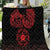 Viking Pride of Yorkshire Quilt Red Odin’s Ravens Nordic - Wonder Print Shop