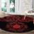 Viking Pride of Yorkshire Round Carpet Red Odin’s Ravens Nordic - Wonder Print Shop