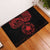 Viking Pride of Yorkshire Rubber Doormat Red Odin’s Ravens Nordic - Wonder Print Shop