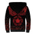Viking Pride of Yorkshire Sherpa Hoodie Red Odin’s Ravens Nordic - Wonder Print Shop