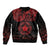 Viking Pride of Yorkshire Sleeve Zip Bomber Jacket Red Odin’s Ravens Nordic - Wonder Print Shop