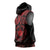 Viking Pride of Yorkshire Sleeveless Hoodie Red Odin’s Ravens Nordic - Wonder Print Shop
