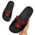 Viking Pride of Yorkshire Slide Sandals Red Odin’s Ravens Nordic - Wonder Print Shop