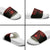 Viking Pride of Yorkshire Slide Sandals Red Odin’s Ravens Nordic - Wonder Print Shop