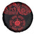 Viking Pride of Yorkshire Spare Tire Cover Red Odin’s Ravens Nordic - Wonder Print Shop
