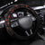 Viking Pride of Yorkshire Steering Wheel Cover Red Odin’s Ravens Nordic - Wonder Print Shop