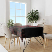 Viking Pride of Yorkshire Tablecloth Red Odin’s Ravens Nordic - Wonder Print Shop