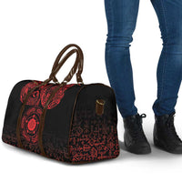 Viking Pride of Yorkshire Travel Bag Red Odin’s Ravens Nordic - Wonder Print Shop