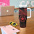 Viking Pride of Yorkshire Tumbler With Handle Red Odin’s Ravens Nordic - Wonder Print Shop
