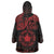 Viking Pride of Yorkshire Wearable Blanket Hoodie Red Odin’s Ravens Nordic - Wonder Print Shop