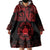 Viking Pride of Yorkshire Wearable Blanket Hoodie Red Odin’s Ravens Nordic - Wonder Print Shop