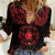 Viking Pride of Yorkshire Women Casual Shirt Red Odin’s Ravens Nordic - Wonder Print Shop