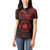 Viking Pride of Yorkshire Women Polo Shirt Red Odin’s Ravens Nordic - Wonder Print Shop