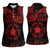 Viking Pride of Yorkshire Women Sleeveless Polo Shirt Red Odin’s Ravens Nordic - Wonder Print Shop