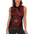 Viking Pride of Yorkshire Women Sleeveless Polo Shirt Red Odin’s Ravens Nordic - Wonder Print Shop