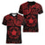 Viking Pride of Yorkshire Women V-Neck T-Shirt Red Odin’s Ravens Nordic - Wonder Print Shop