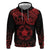 Viking Pride of Yorkshire Zip Hoodie Red Odin’s Ravens Nordic - Wonder Print Shop