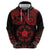 Viking Pride of Yorkshire Zip Hoodie Red Odin’s Ravens Nordic - Wonder Print Shop