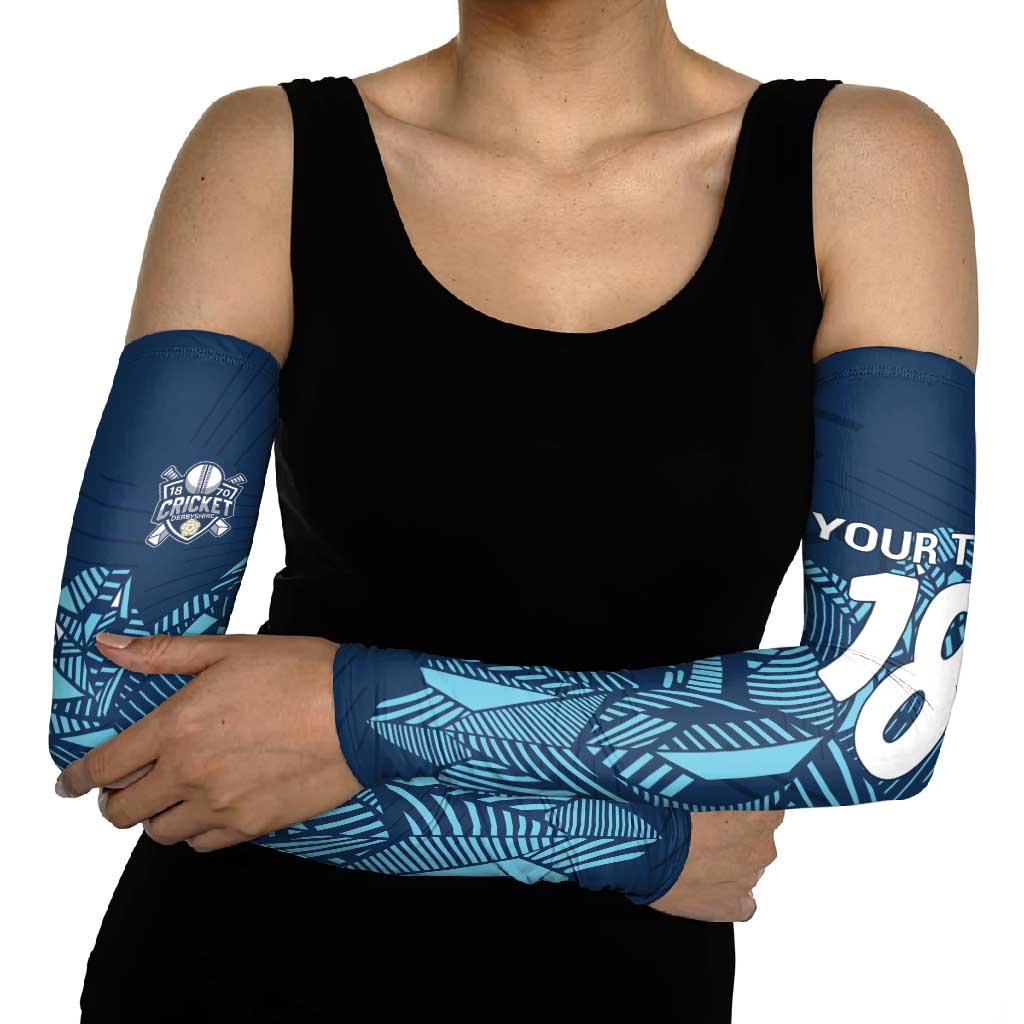 Custom Derbyshire Cricket Spirit Arm Sleeves Derbyshire Falcons Sporty Style - Wonder Print Shop