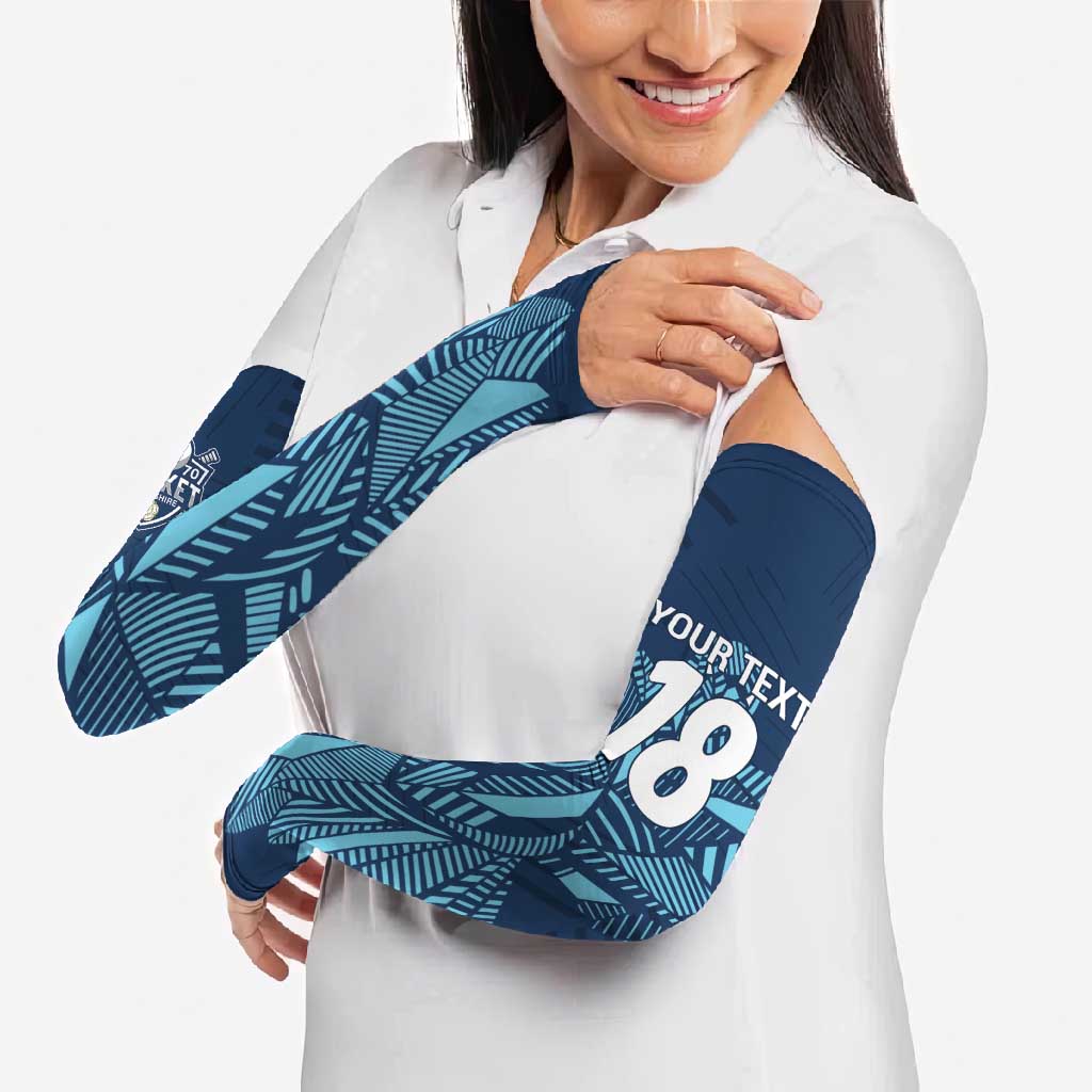 Custom Derbyshire Cricket Spirit Arm Sleeves Derbyshire Falcons Sporty Style - Wonder Print Shop