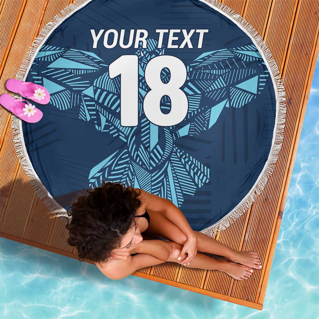 Custom Derbyshire Cricket Spirit Beach Blanket Derbyshire Falcons Sporty Style - Wonder Print Shop