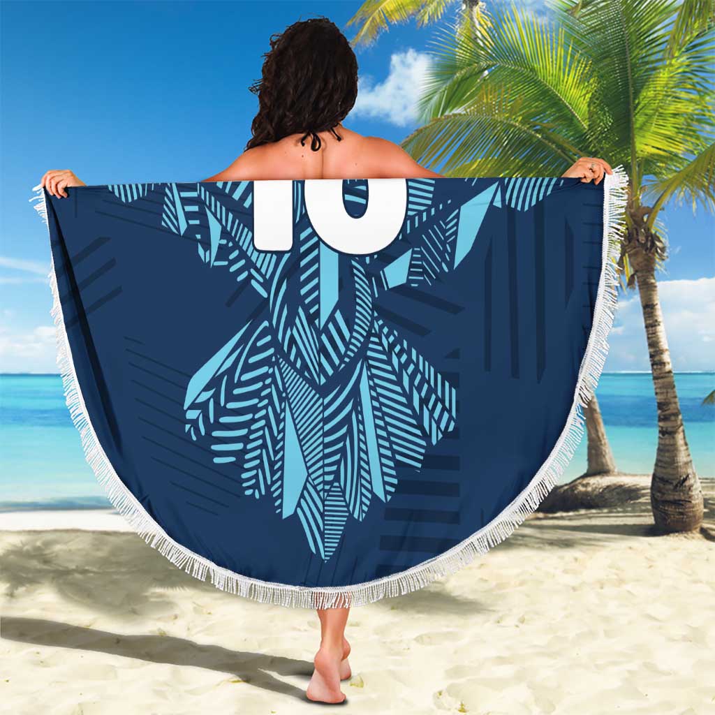 Custom Derbyshire Cricket Spirit Beach Blanket Derbyshire Falcons Sporty Style - Wonder Print Shop