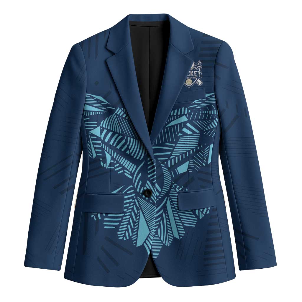 Custom Derbyshire Cricket Spirit Blazer Derbyshire Falcons Sporty Style - Wonder Print Shop