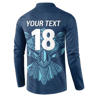 Custom Derbyshire Cricket Spirit Button Sweatshirt Derbyshire Falcons Sporty Style - Wonder Print Shop