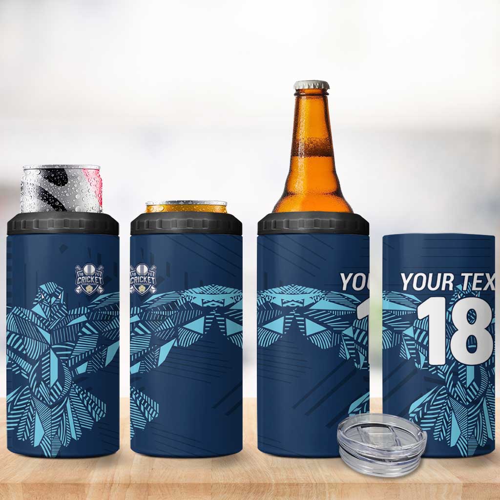 Custom Derbyshire Cricket Spirit 4 in 1 Can Cooler Tumbler Derbyshire Falcons Sporty Style - Wonder Print Shop