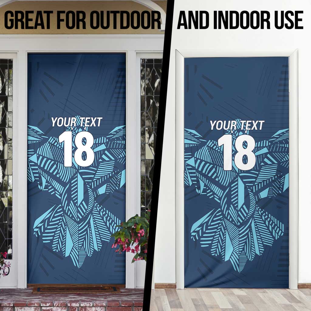 Custom Derbyshire Cricket Spirit Door Cover Derbyshire Falcons Sporty Style - Wonder Print Shop