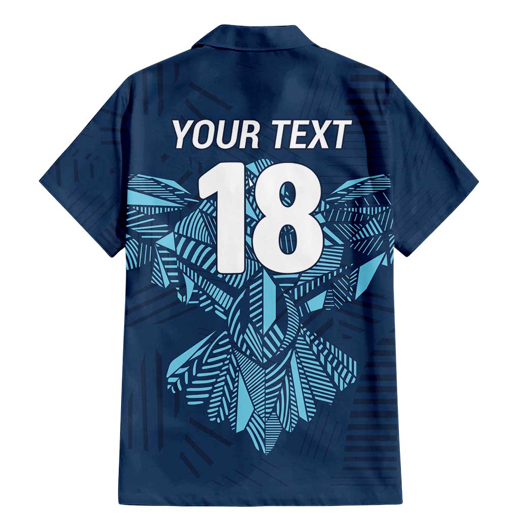 Custom Derbyshire Cricket Spirit Family Matching Mermaid Dress and Hawaiian Shirt Derbyshire Falcons Sporty Style - Wonder Print Shop