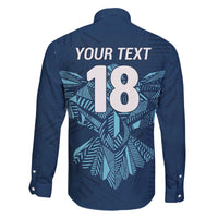 Custom Derbyshire Cricket Spirit Family Matching Off The Shoulder Long Sleeve Dress and Hawaiian Shirt Derbyshire Falcons Sporty Style - Wonder Print Shop