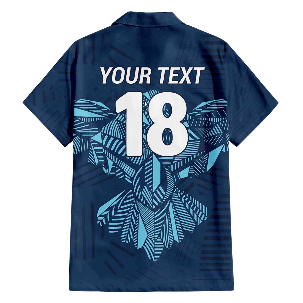 Custom Derbyshire Cricket Spirit Family Matching Puletasi and Hawaiian Shirt Derbyshire Falcons Sporty Style - Wonder Print Shop