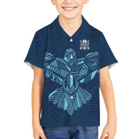 Custom Derbyshire Cricket Spirit Family Matching Puletasi and Hawaiian Shirt Derbyshire Falcons Sporty Style - Wonder Print Shop