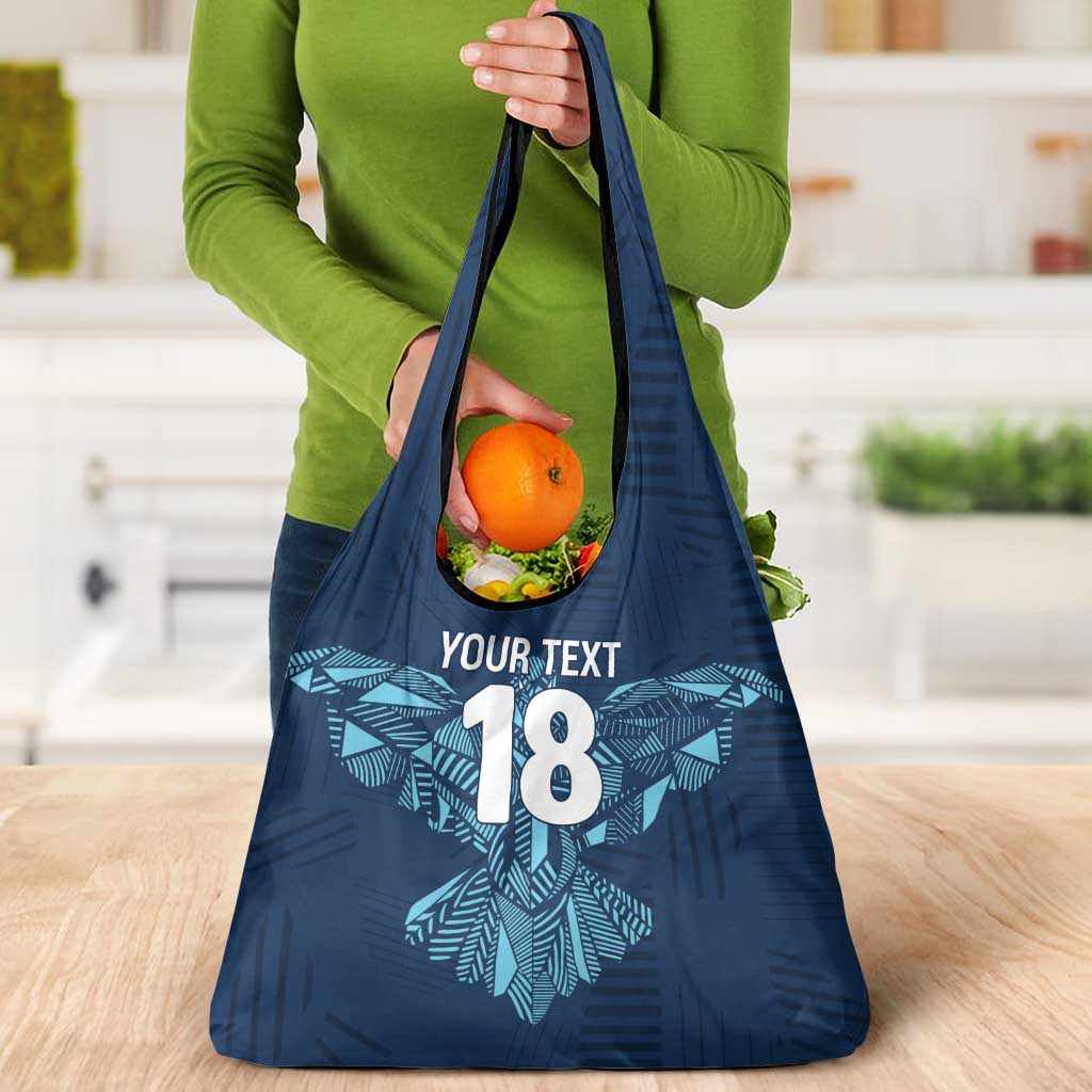 Custom Derbyshire Cricket Spirit Grocery Bag Derbyshire Falcons Sporty Style - Wonder Print Shop