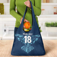 Custom Derbyshire Cricket Spirit Grocery Bag Derbyshire Falcons Sporty Style - Wonder Print Shop