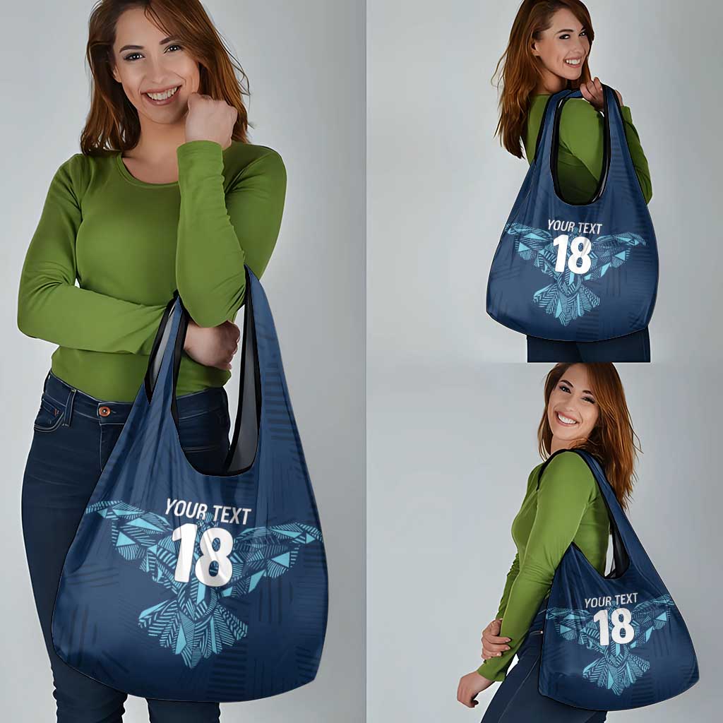 Custom Derbyshire Cricket Spirit Grocery Bag Derbyshire Falcons Sporty Style - Wonder Print Shop
