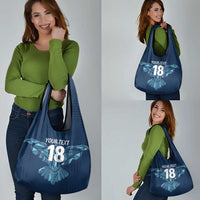 Custom Derbyshire Cricket Spirit Grocery Bag Derbyshire Falcons Sporty Style - Wonder Print Shop