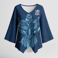 Custom Derbyshire Cricket Spirit Kimono Sleeve Blouse Derbyshire Falcons Sporty Style - Wonder Print Shop