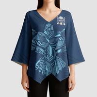 Custom Derbyshire Cricket Spirit Kimono Sleeve Blouse Derbyshire Falcons Sporty Style - Wonder Print Shop