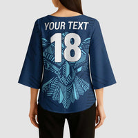 Custom Derbyshire Cricket Spirit Kimono Sleeve Blouse Derbyshire Falcons Sporty Style - Wonder Print Shop