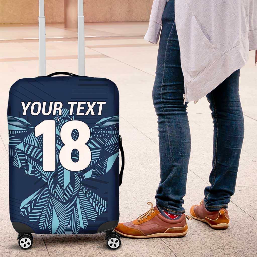 Custom Derbyshire Cricket Spirit Luggage Cover Derbyshire Falcons Sporty Style - Wonder Print Shop