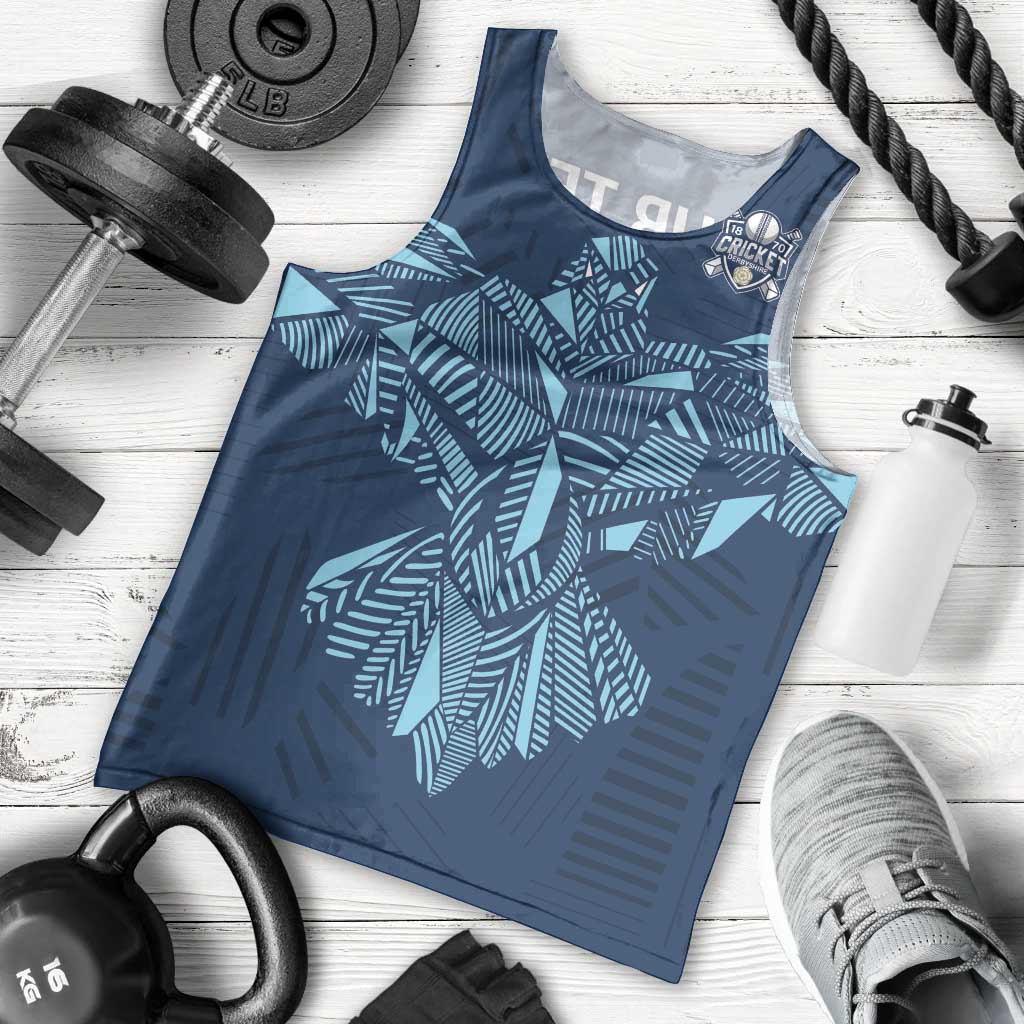 Custom Derbyshire Cricket Spirit Men Tank Top Derbyshire Falcons Sporty Style - Wonder Print Shop