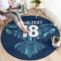 Custom Derbyshire Cricket Spirit Round Carpet Derbyshire Falcons Sporty Style - Wonder Print Shop