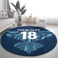 Custom Derbyshire Cricket Spirit Round Carpet Derbyshire Falcons Sporty Style - Wonder Print Shop