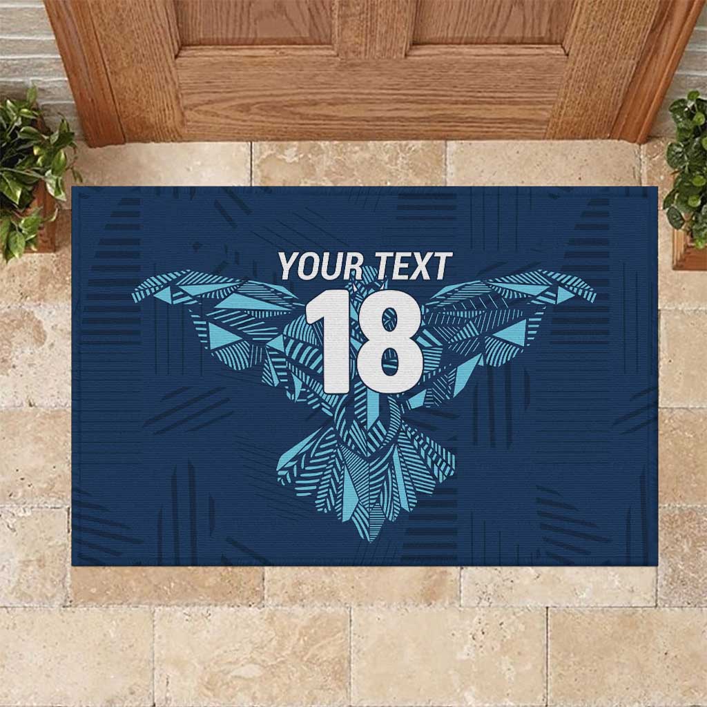 Custom Derbyshire Cricket Spirit Rubber Doormat Derbyshire Falcons Sporty Style - Wonder Print Shop