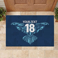Custom Derbyshire Cricket Spirit Rubber Doormat Derbyshire Falcons Sporty Style - Wonder Print Shop