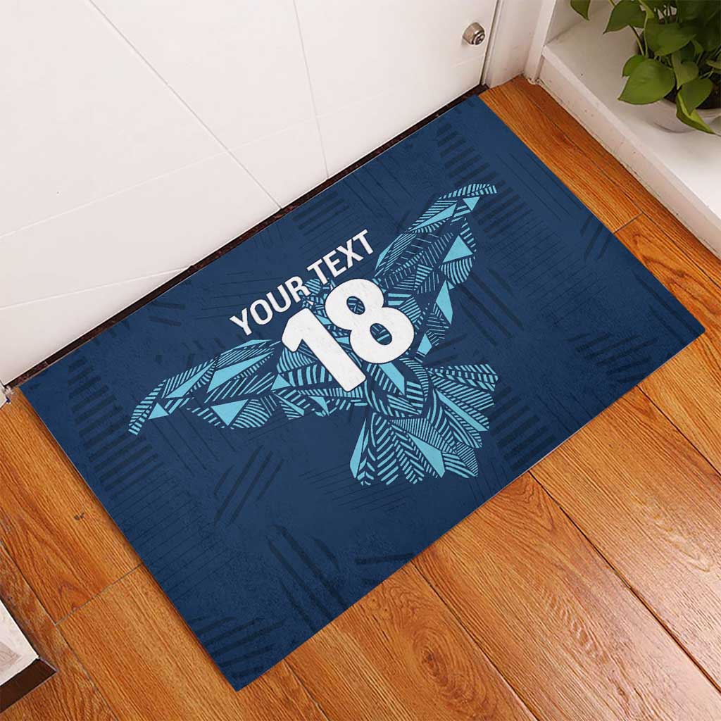Custom Derbyshire Cricket Spirit Rubber Doormat Derbyshire Falcons Sporty Style - Wonder Print Shop